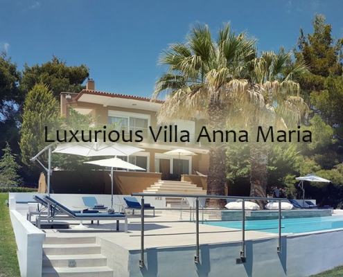 Taxi transfers to Luxurious Villa Anna Maria
