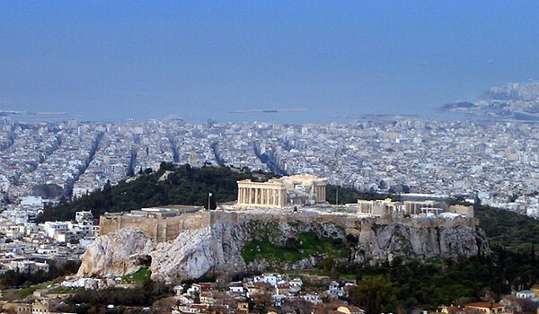 taxi transfers to Athens